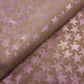 Trozo de piel fantasia estrellas purpurina rosa
