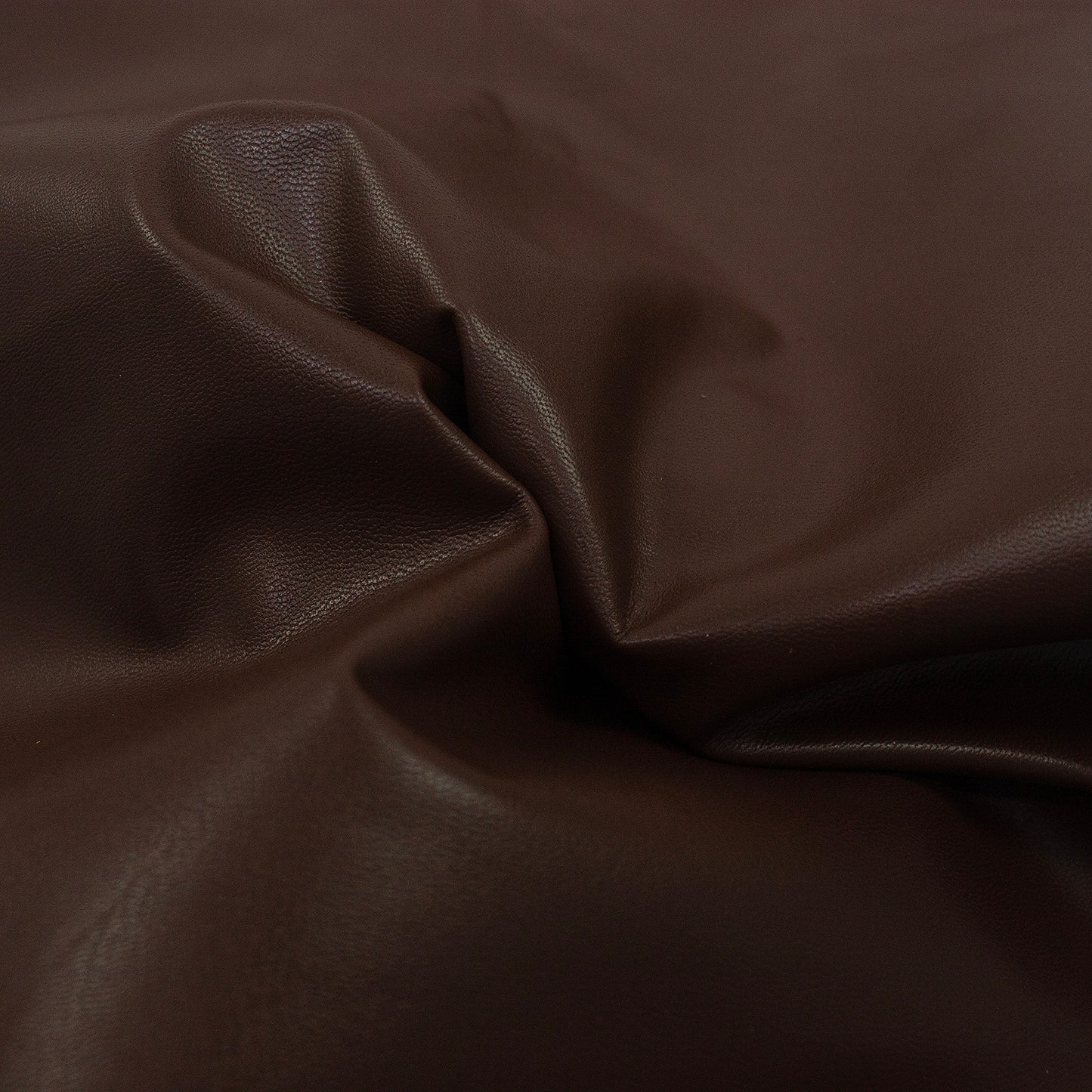 Trozo de piel forro cabra marron oscuro