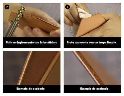 Cera para pulir cantos WUTA - La Tendeta del Cuero