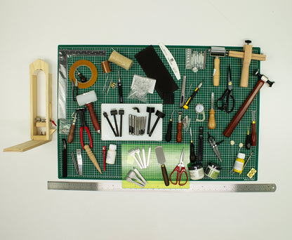 Initiation kit to leather crafts - Advanced
