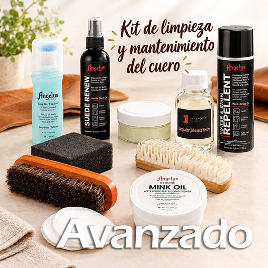 Kit limpieza cuero - Avanzado