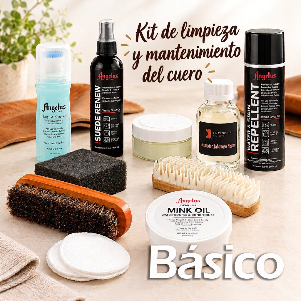 Leather cleaning kit