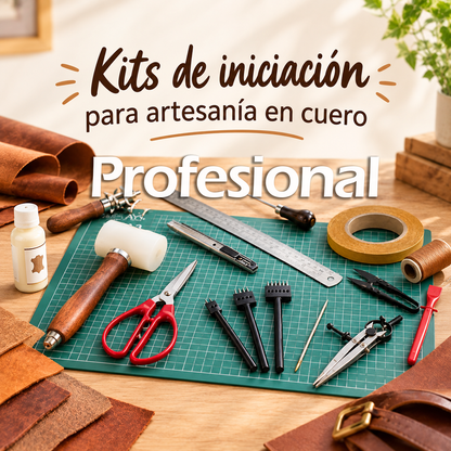 Initiation kit to leather crafts - Advanced