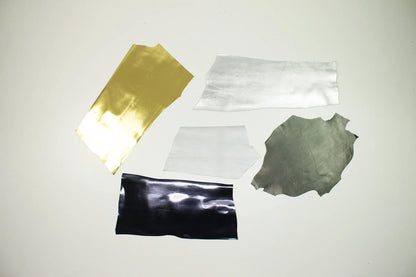 Lote 5 trozos de laminado varios colores - La Tendeta del Cuero