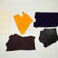 Lote 5 trozos de piel fina varios colores