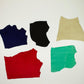 Lot of 5 pieces of fine leather in various colors