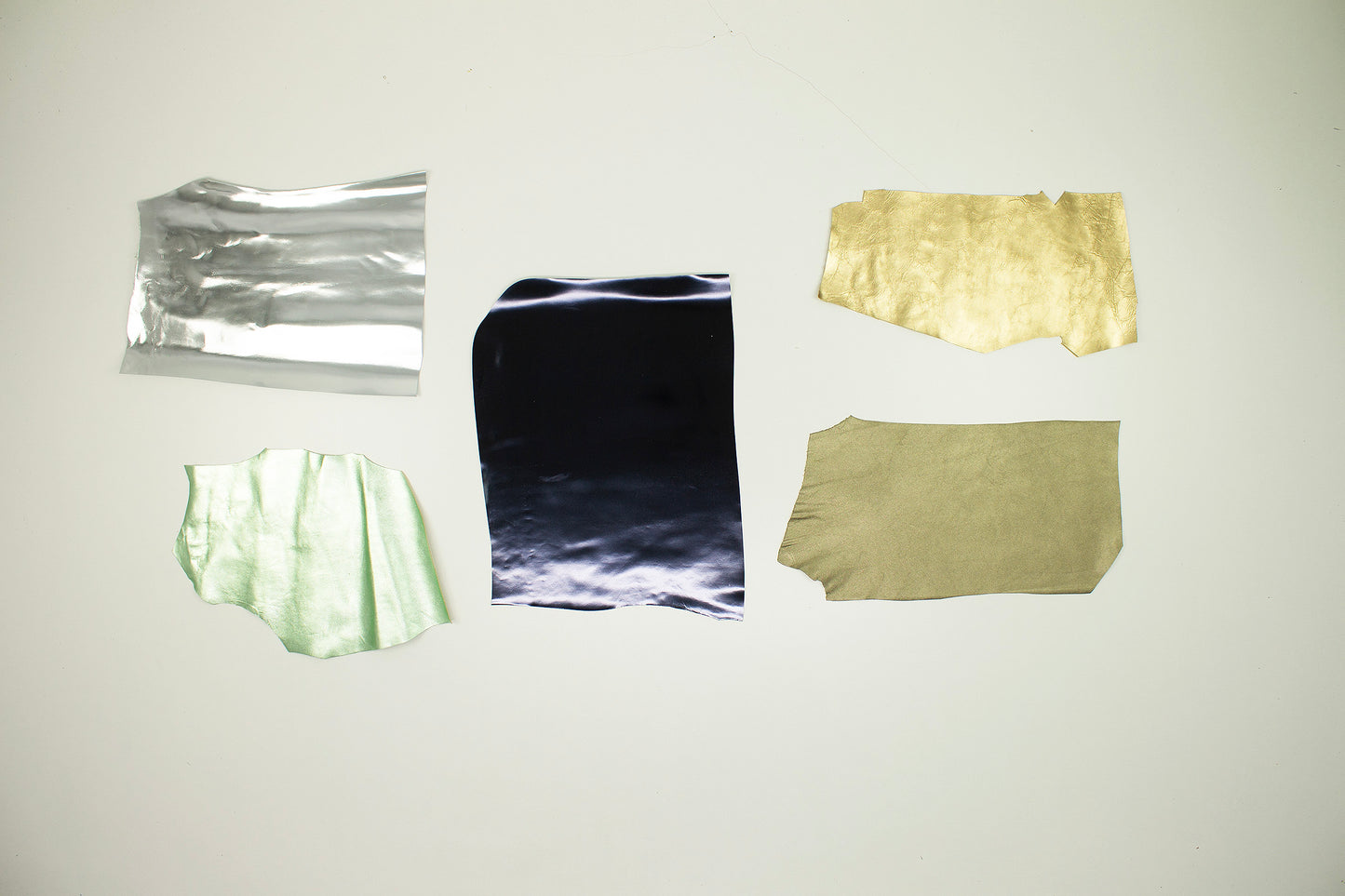 Lote 5 trozos de laminado varios colores