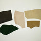 Lot 5 pieces of split leather various colors