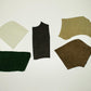 Lot 5 pieces of split leather various colors