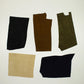 Lot 5 pieces of split leather various colors