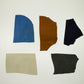 Lote 5 trozos de serraje varios colores