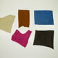 Lote 5 trozos de serraje varios colores