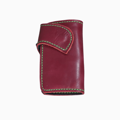 Leather keychain template
