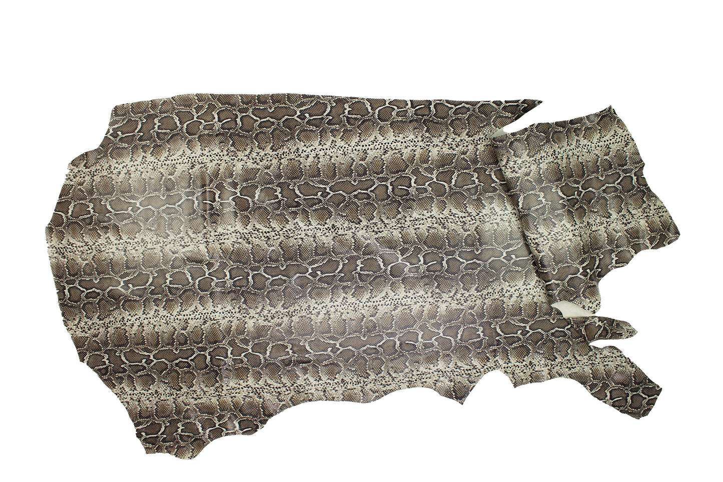 Piel de grabado serpiente tonos grises