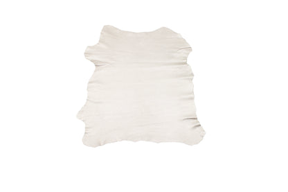 Trozo de piel cordero rustico laminado oro rosa