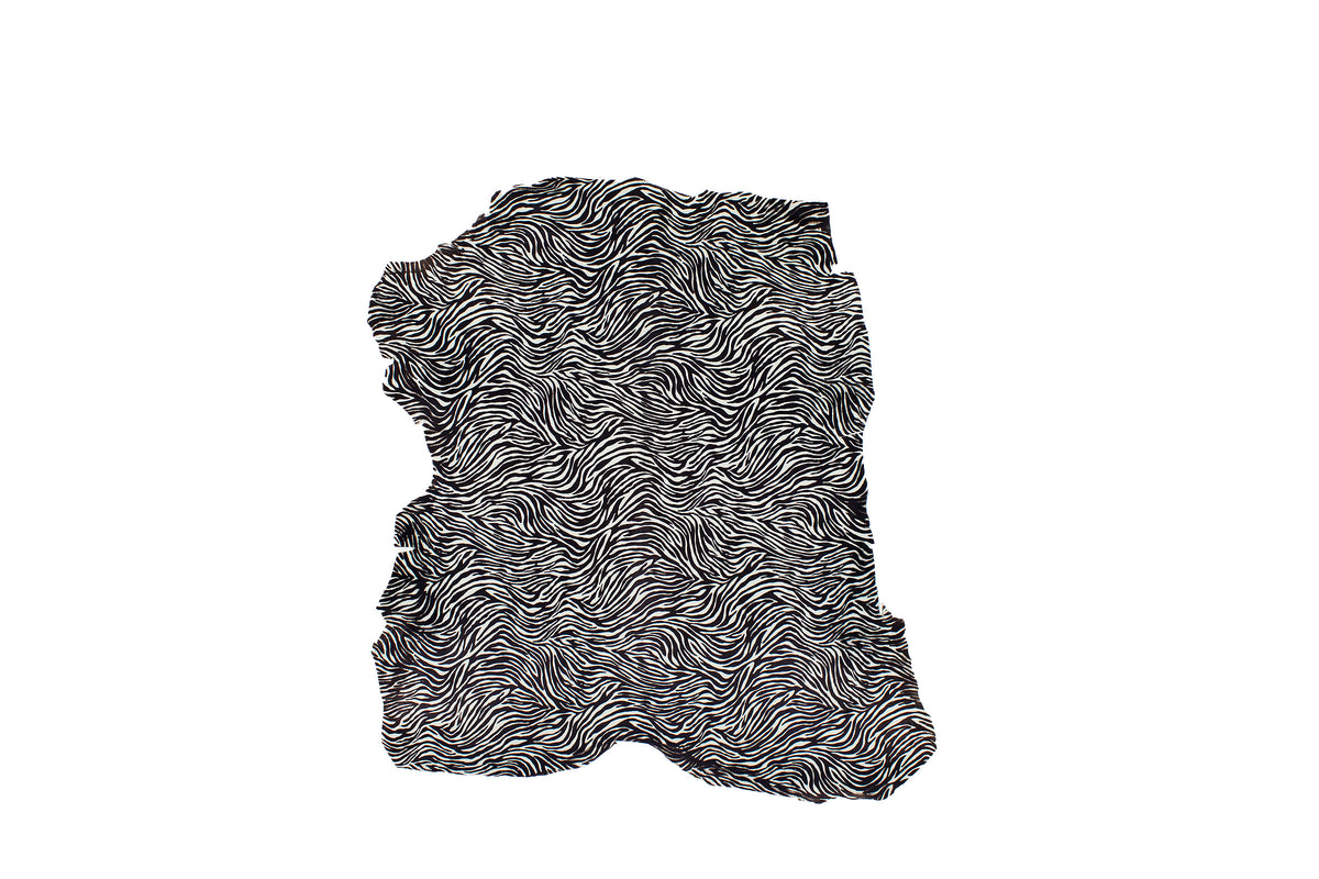 Piel de pelo cebra