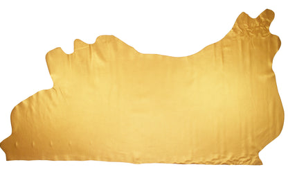 Piel de vacuno dorado