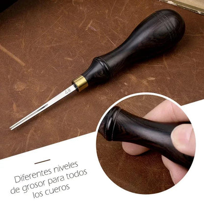 Matacantos curvado para cuero - La Tendeta del Cuero
