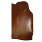 Aged brown cowhide leather 3.0 - 3.5 mm