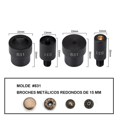 Maquina de remachar manual WUTA - La Tendeta del Cuero