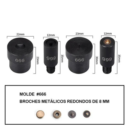 Maquina de remachar manual WUTA - La Tendeta del Cuero