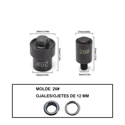 Maquina de remachar manual WUTA - La Tendeta del Cuero