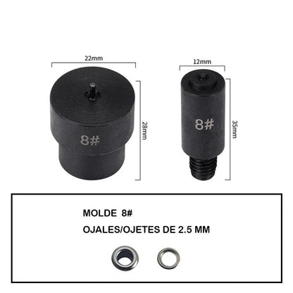 Maquina de remachar manual WUTA - La Tendeta del Cuero
