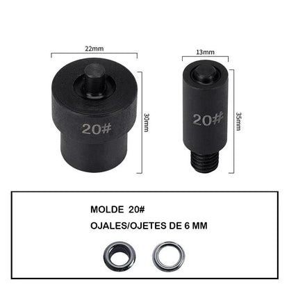 Maquina de remachar manual WUTA - La Tendeta del Cuero