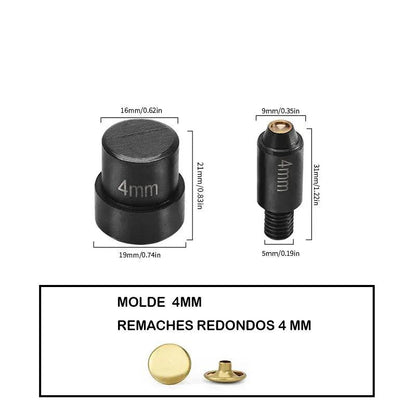 Maquina de remachar manual WUTA - La Tendeta del Cuero