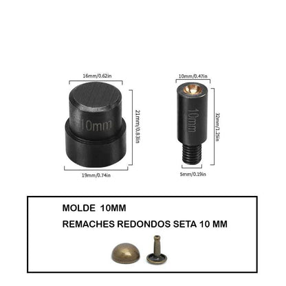 Maquina de remachar manual WUTA - La Tendeta del Cuero