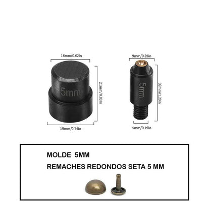 Maquina de remachar manual WUTA - La Tendeta del Cuero