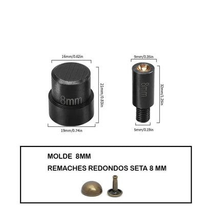 Maquina de remachar manual WUTA - La Tendeta del Cuero