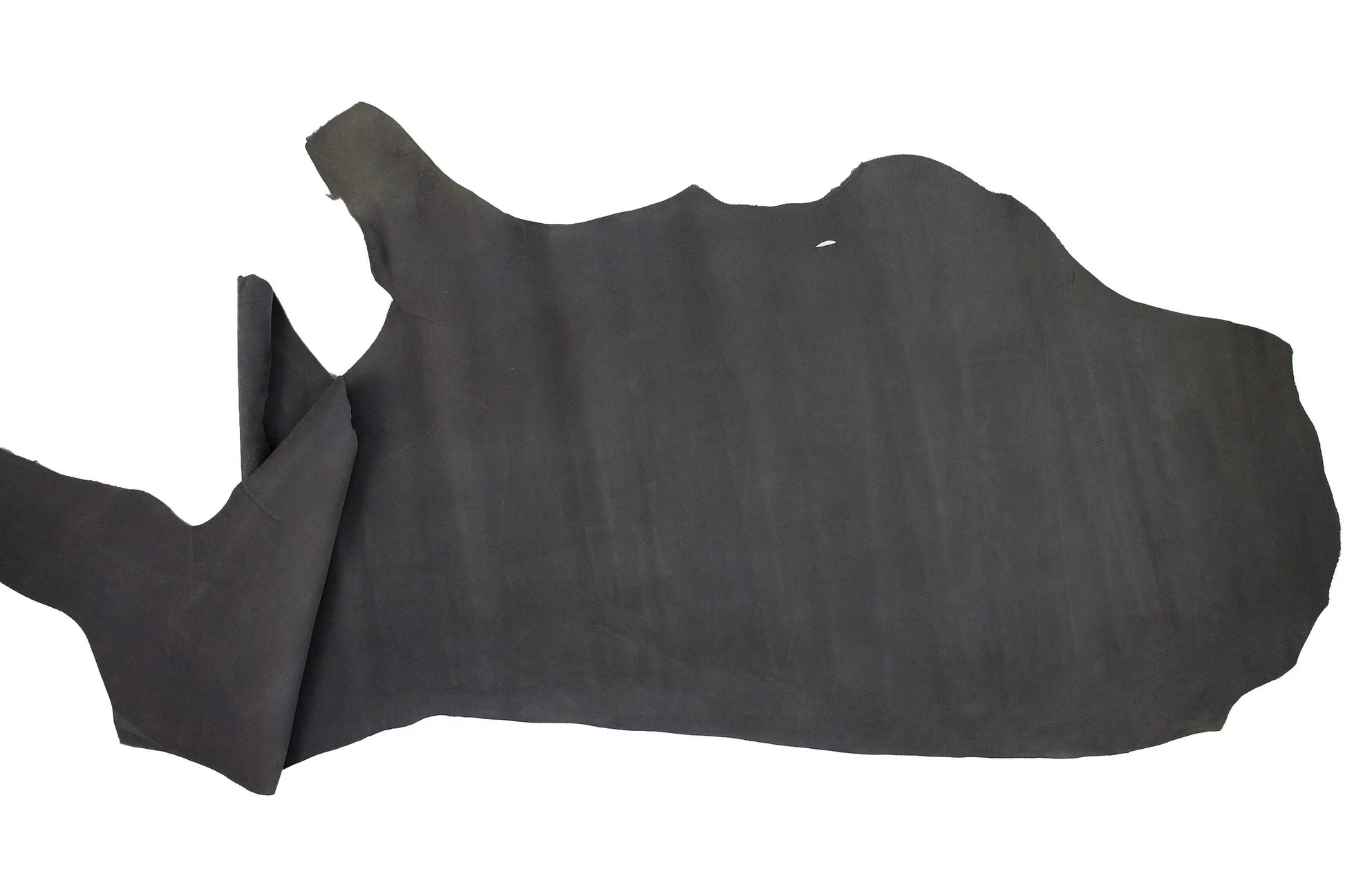 Piel de vacuno nobuck gris - La Tendeta del Cuero