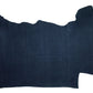 Piel de vacuno nobuck rustico azul jeans - La Tendeta del Cuero