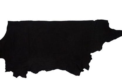 Rustic chocolate nubuck cowhide