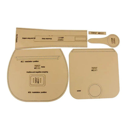 Plantilla bolso vintage - La Tendeta del Cuero