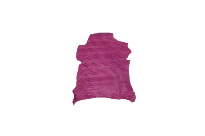 Piel de fantasia lunares fucsia - La Tendeta del Cuero
