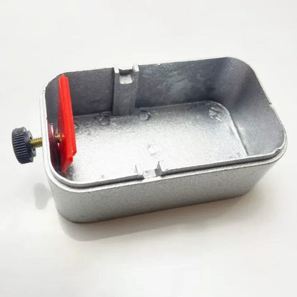 Rodillo metalico para tintar cantos ajustable - La Tendeta del Cuero