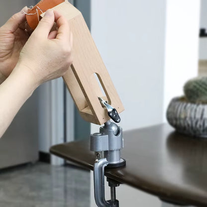 Leather stitching pony