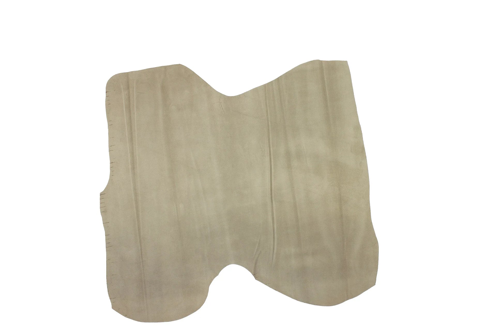 Piel de serraje afelpado gris piedra reves resinado - La Tendeta del Cuero