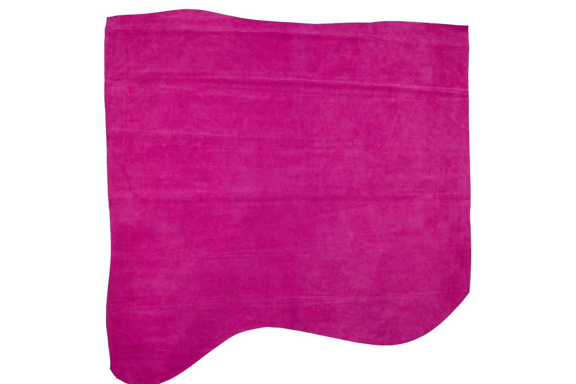 Piel de serraje afelpado fucsia CONTINUIDAD - La Tendeta del Cuero