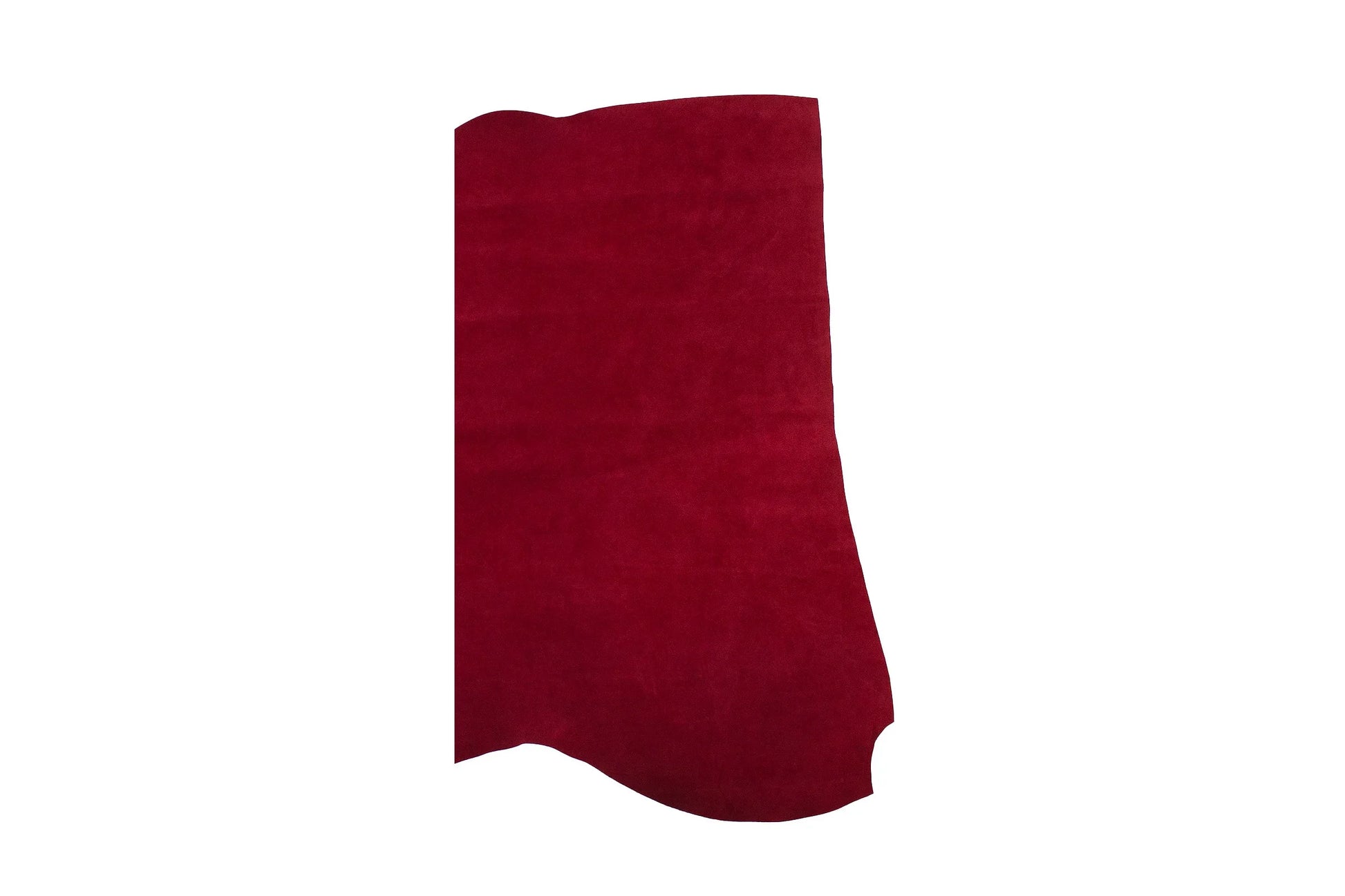 Piel de serraje afelpado cirera CONTINUIDAD - La Tendeta del Cuero