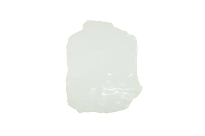 Trozo de piel charol blanco - La Tendeta del Cuero