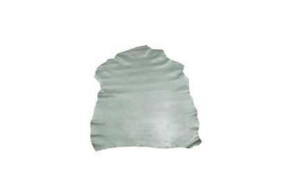 Trozo de piel cordero laminado plata - La Tendeta del Cuero