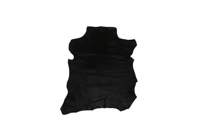 Trozo de piel fantasia purpurina negro - La Tendeta del Cuero