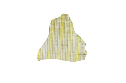 Trozo de piel grabado trenzado multicolor - La Tendeta del Cuero