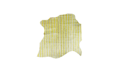 Trozo de piel grabado trenzado multicolor - La Tendeta del Cuero