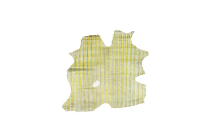 Trozo de piel grabado trenzado multicolor - La Tendeta del Cuero