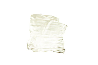 Trozo de piel cabra rustica laminada platino - La Tendeta del Cuero