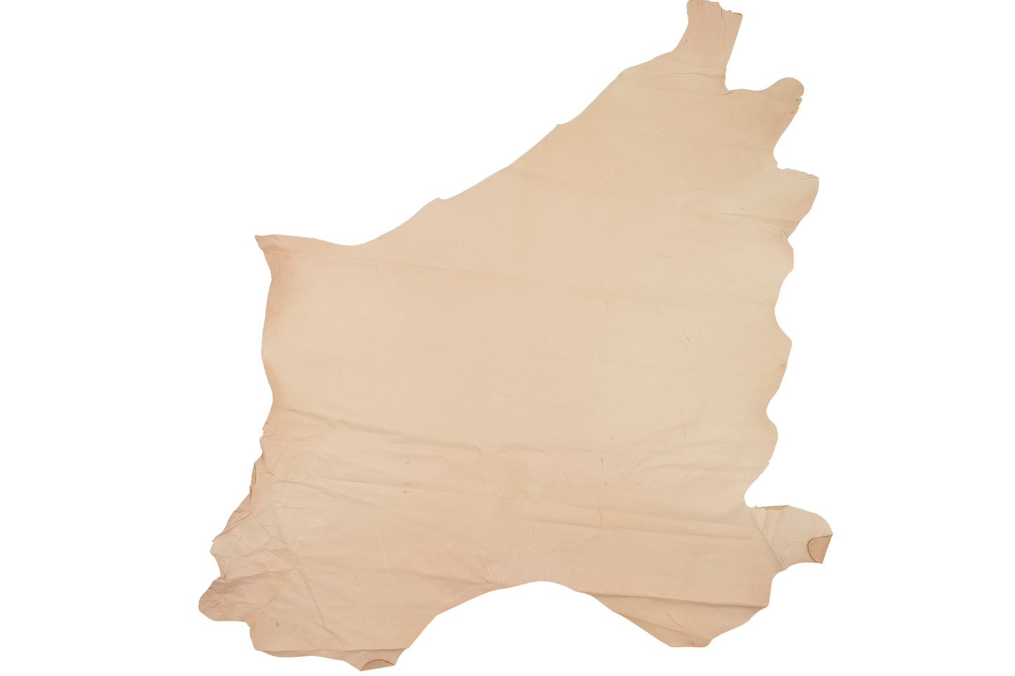 Piece of pink flower pig skin lining